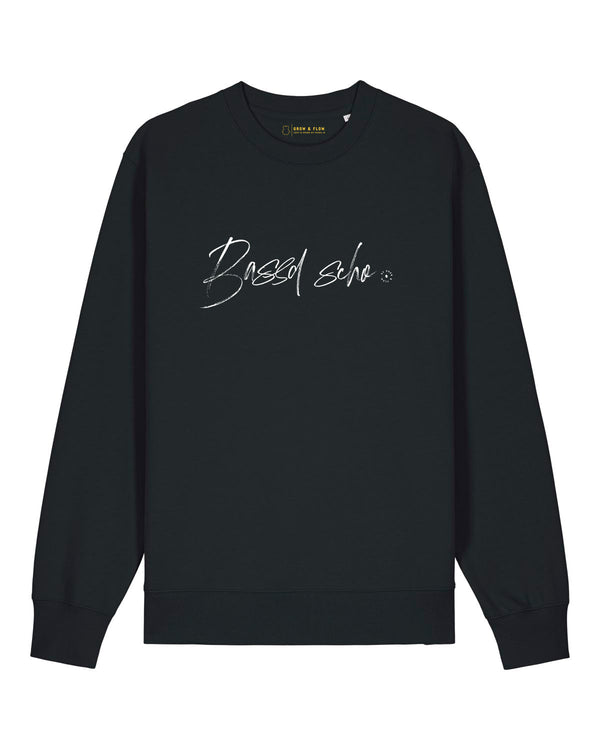 BIO CREWNECK-SWEATSHIRT "BASSD SCHO."