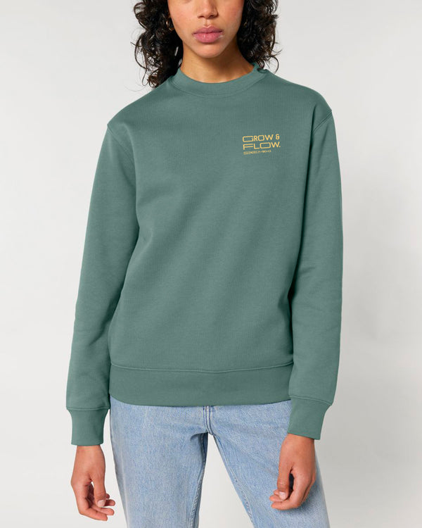 BIO CREWNECK-SWEATSHIRT "WARPED."